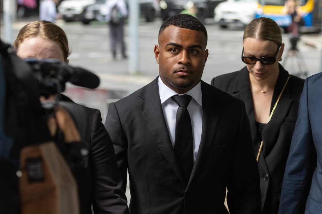 NRL player Ezra Mam has avoided a conviction after driving with a cocktail of drugs in his system. (Russell Freeman/AAP PHOTOS)