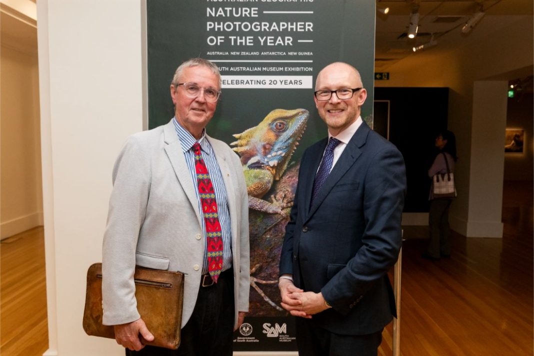 Dr Stuart Miller AM and Mr Simon Froude, Director-General National Archives of Australia