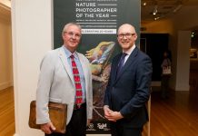 Dr Stuart Miller AM and Mr Simon Froude, Director-General National Archives of Australia