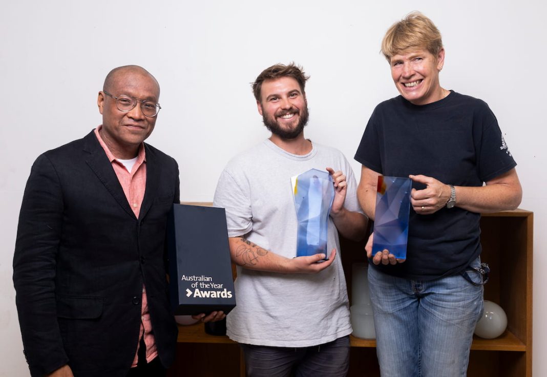 Australian of the Year Awards trophies