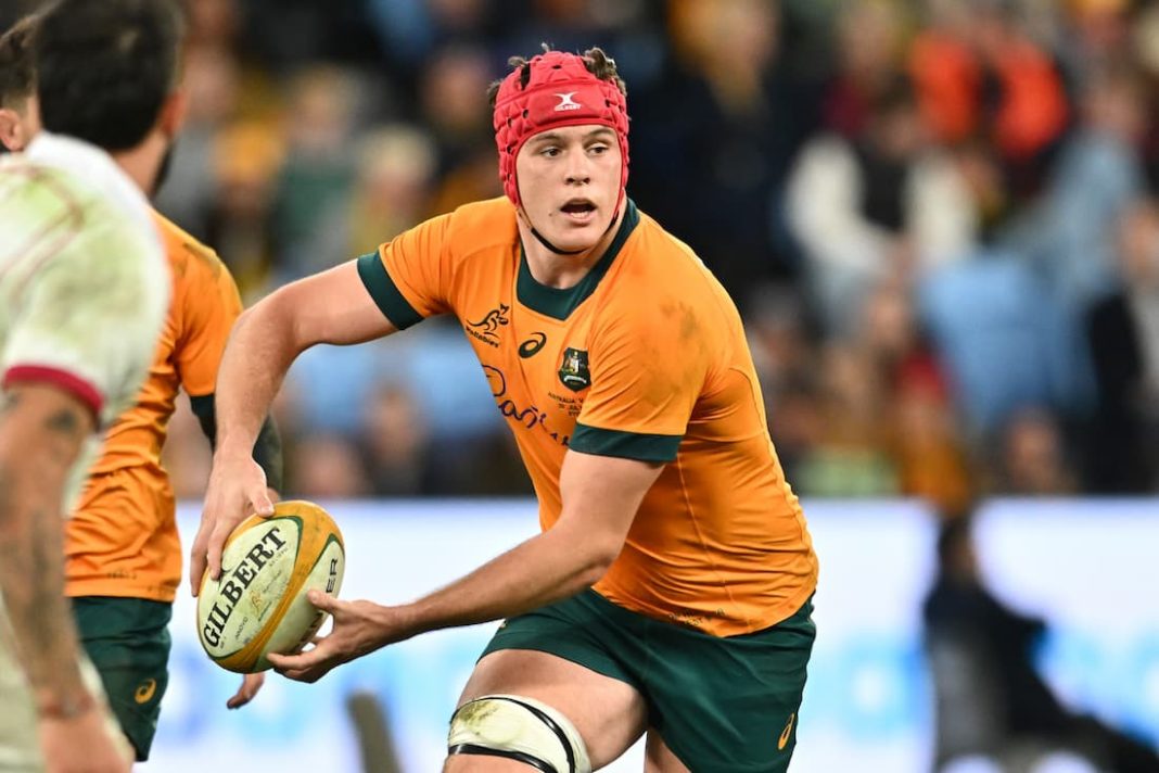 Wallaby Tom Hooper has signed to play for English club Exeter. (James Gourley/AAP PHOTOS)