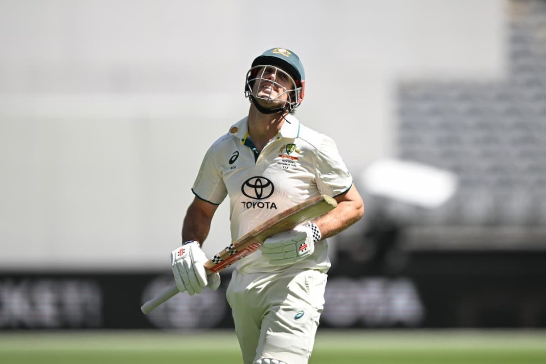 Mitch Marsh may have played his last Test match after being dropped for the SCG clash with India. (Dean Lewins/AAP PHOTOS)