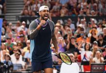 Nick Kyrgios, on his tennis comeback, has been selected for Australia's Davis Cup team again. (Jono Searle/AAP PHOTOS)