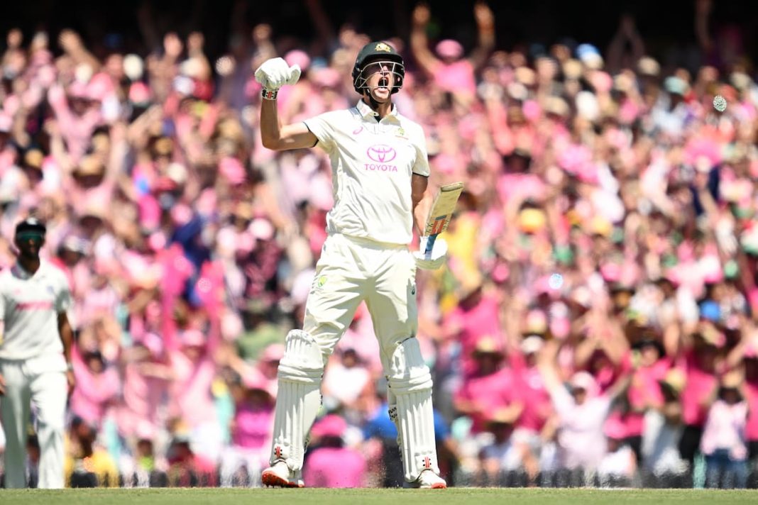 Scott Boland was the final-day hero for Australia at the SCG. (Dan Himbrechts/AAP PHOTOS)