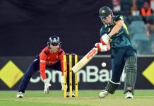 Stand-in skipper Tahlia McGrath top-scored with 48 not out for Australia in the second Ashes T20I. (Mick Tsikas/AAP PHOTOS)