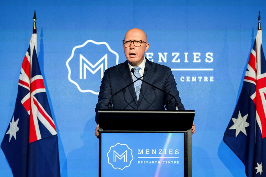 Peter Dutton has vowed to axe cultural diversity jobs in the public sector if elected. (Steven Markham/AAP PHOTOS)