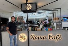 Rowa Café’s new owner Chetan has refreshed the business.