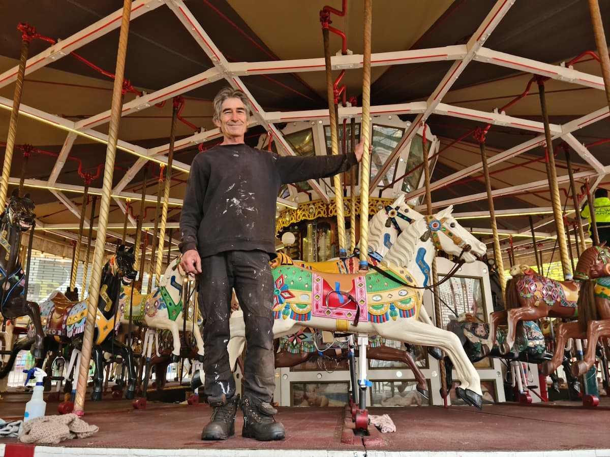 Canberra's merry-go-round man
