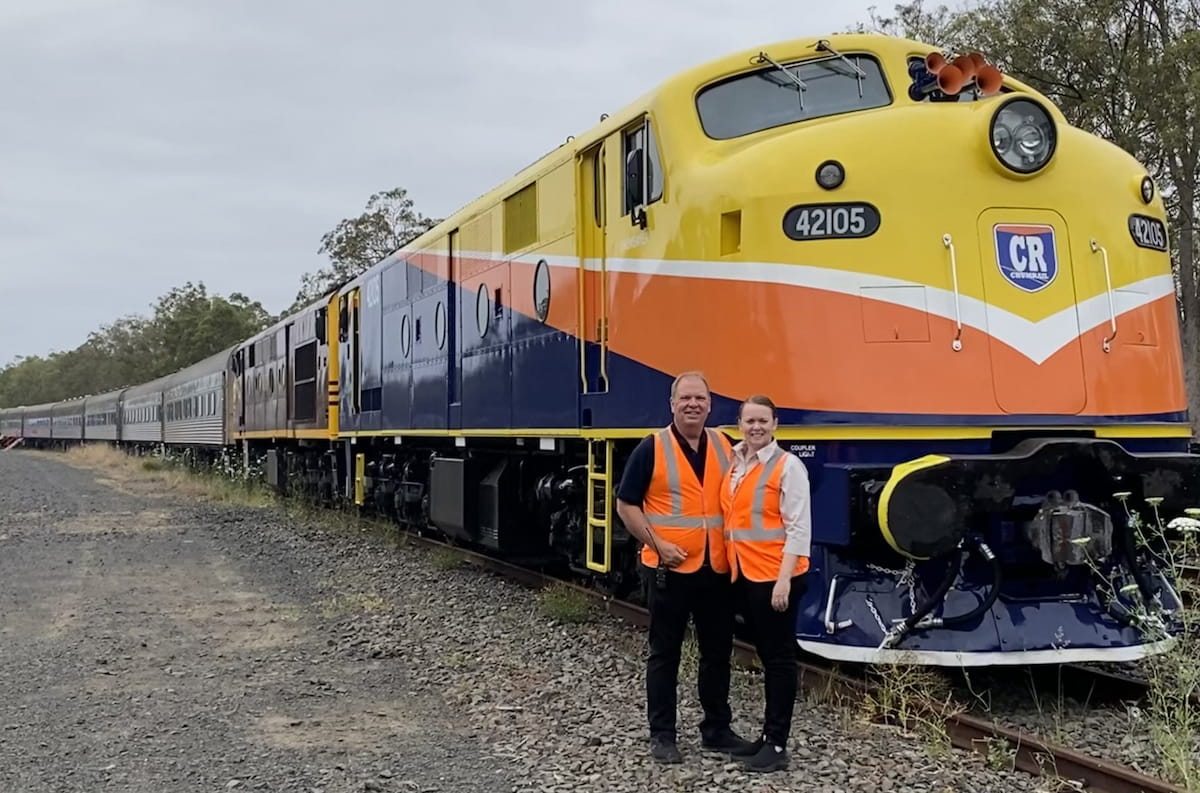 We bought a train